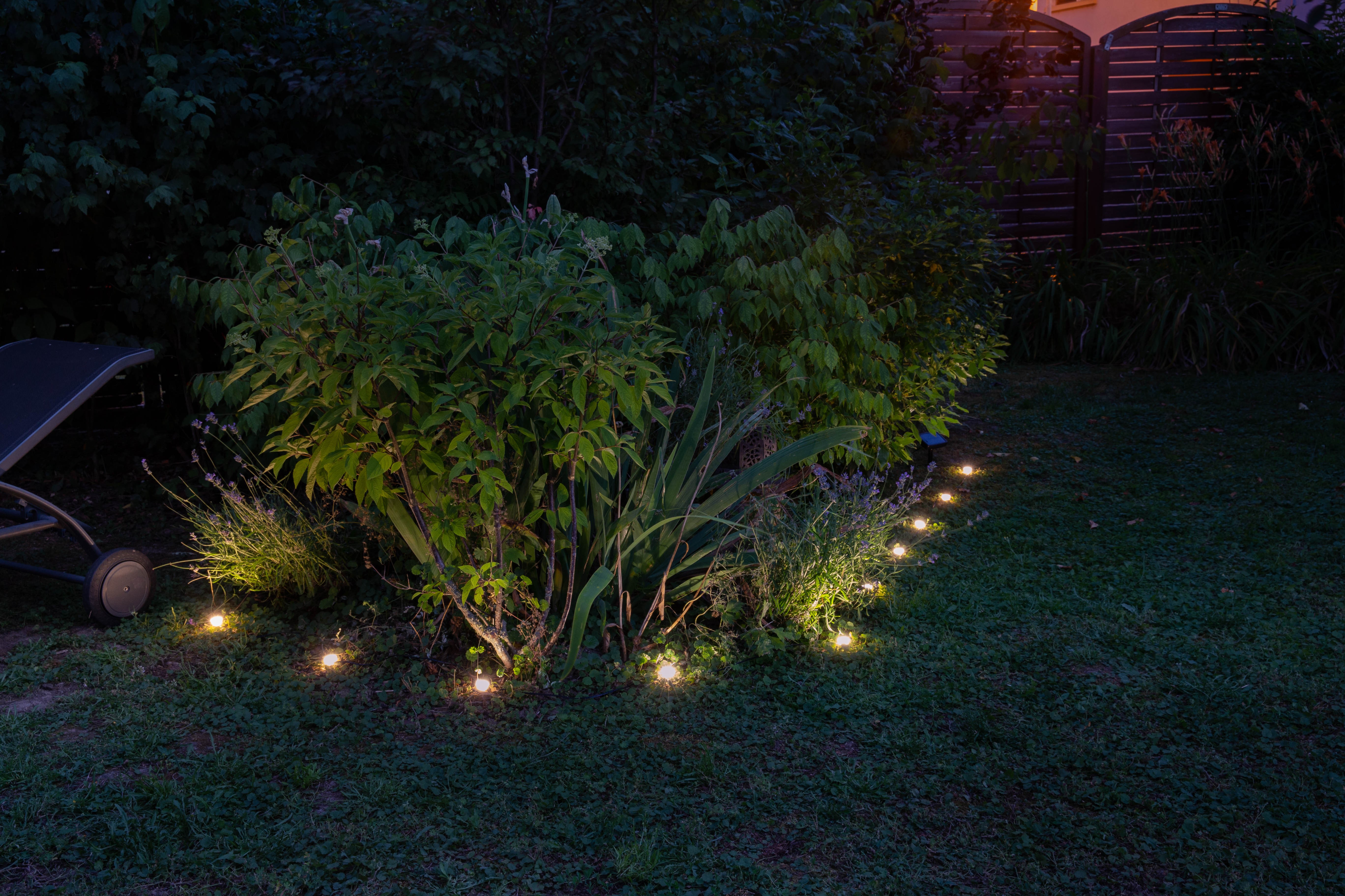 Girlande solaire à planter 10 LED - 5 mètres