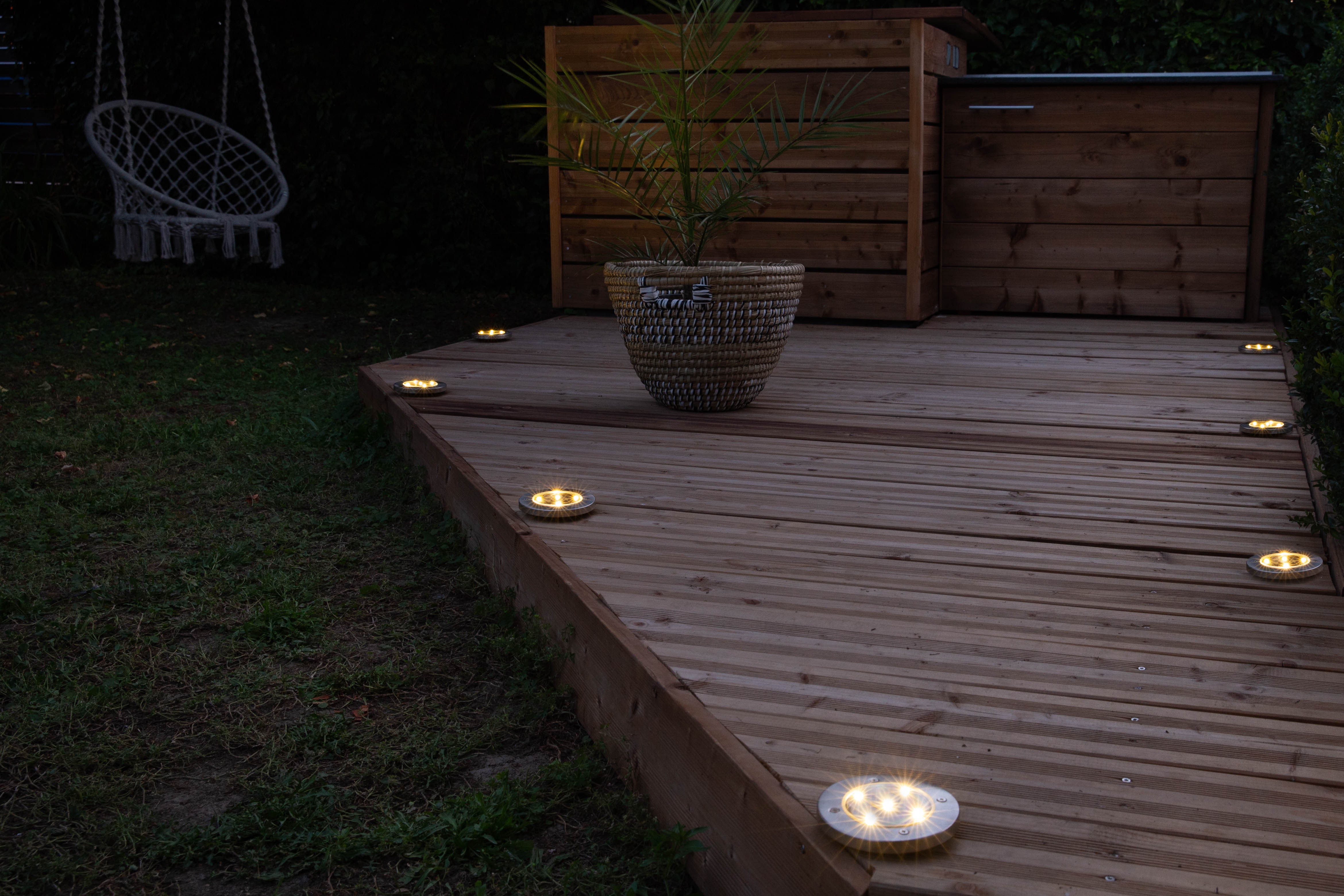 Spots encastrables ou à poser par 3 solaires